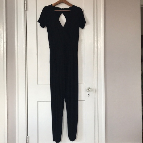 ASOS crossover open back jumpsuit - Picture 5 of 9